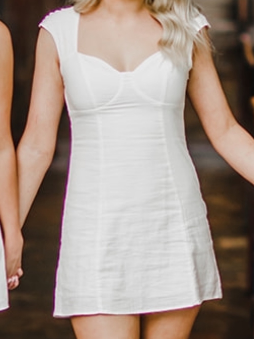 Sage The Label White Dress
